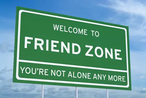 friend zone sign