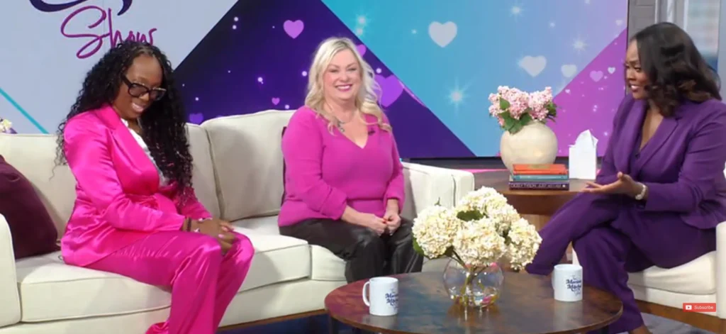 Susan Trombetti on Fox 5 Taking dating questions
